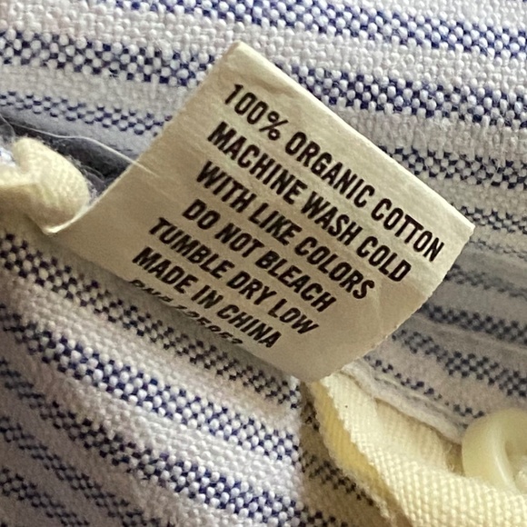 Taylor Stitch Jack Oxford Navy University Stripe XS/36 - Picture 3 of 3